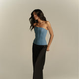Corset Juliette Light Denim