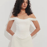 Corset White Champagne