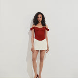 Corset La Femme Fatale Red Champagne