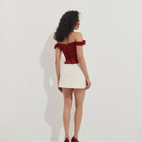 Corset La Femme Fatale Red Champagne