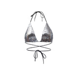 Shining Bra Black/Silver
