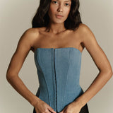Corset Juliette Light Denim